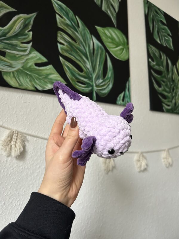 Bylindav Axolotl Kuscheltier
