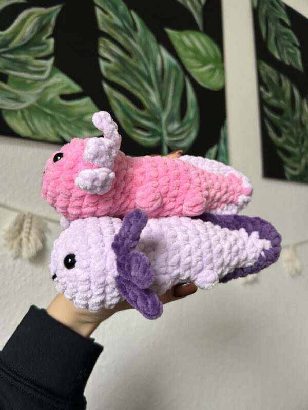 Bylindav Axolotl Kuscheltier