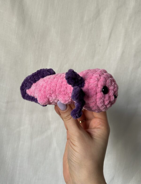 Bylindav Axolotl Kuscheltier