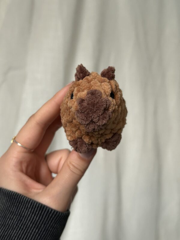 Kuscheltier gehäkelt Wasserschwein