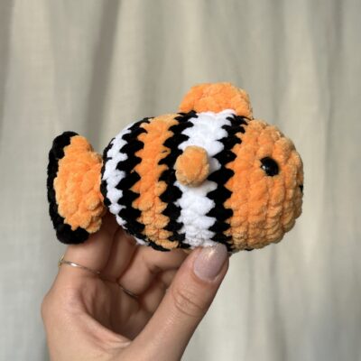 Bylindav Clownfisch Kuscheltier