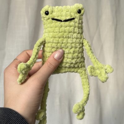 Bylindav Frosch Kuscheltier
