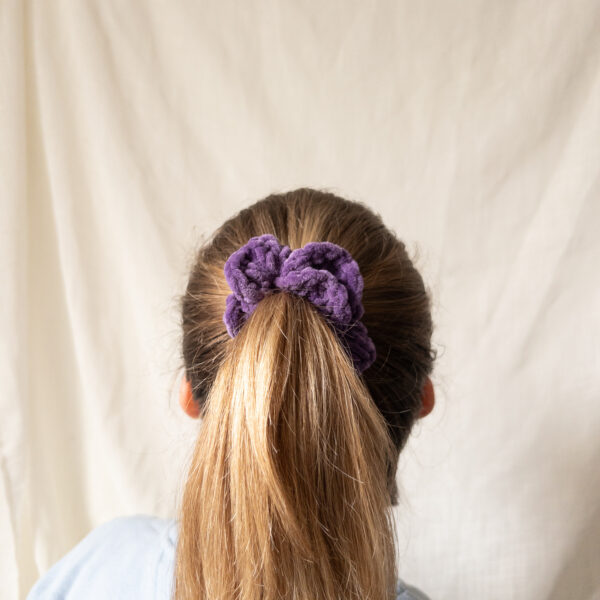 Bylindav Haargummis, Scrunchies, gehäkelt