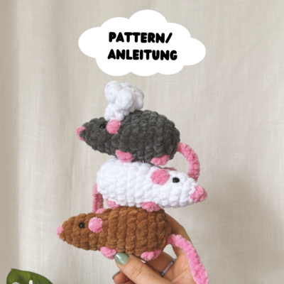 Bylindav Rat and chefs hat Pattern