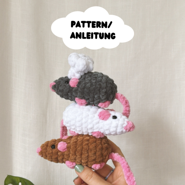Bylindav Rat and chefs hat Pattern