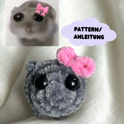 Bylindav Pattern sad hamster