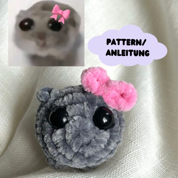 Bylindav Pattern sad hamster