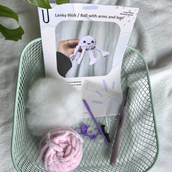 DIY Amigurumi Set | Ball mit Armen und Beinen